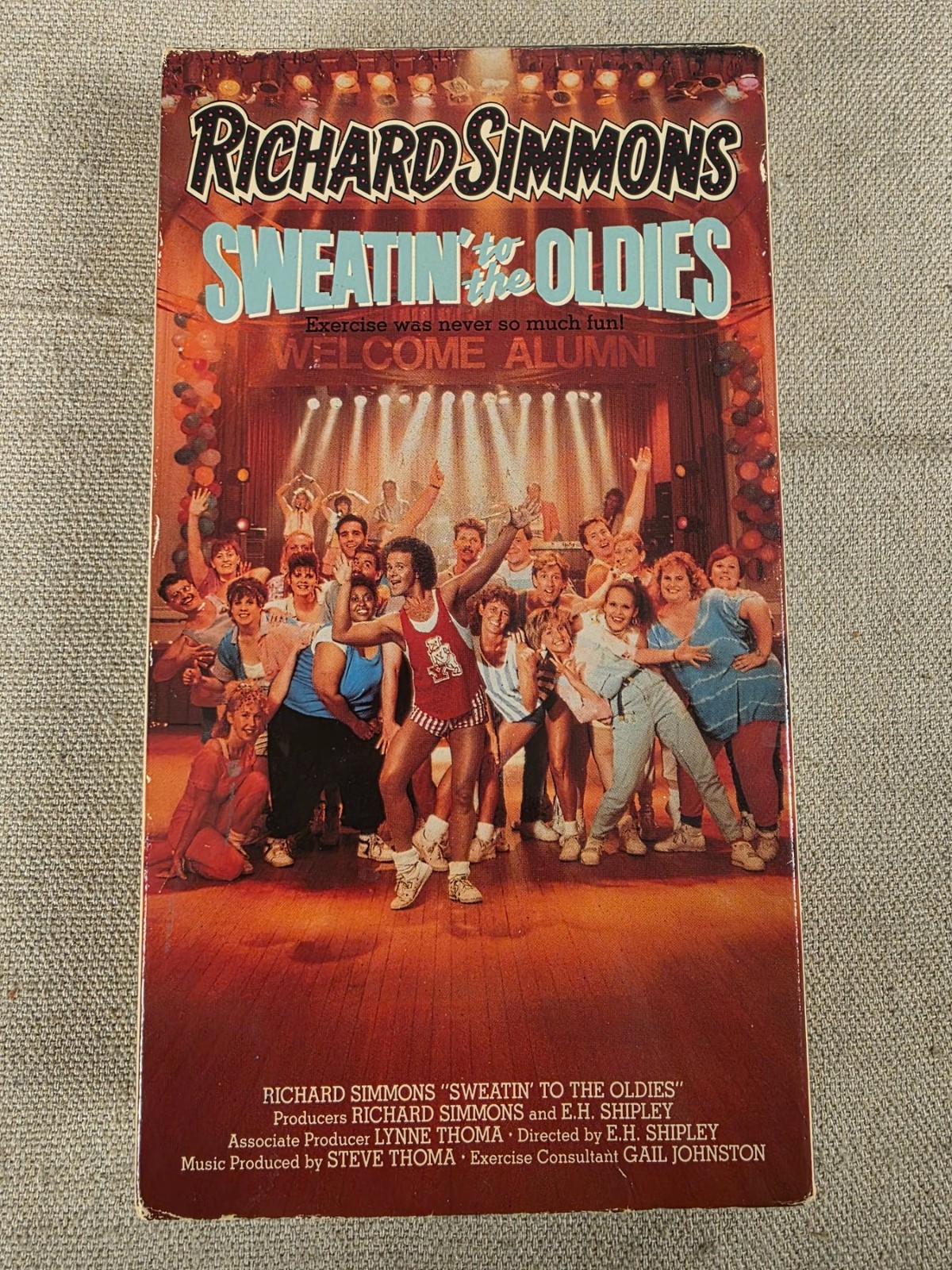 Richard Simmons Sweatin' to the Oldies VHS Exercise Workout 1988