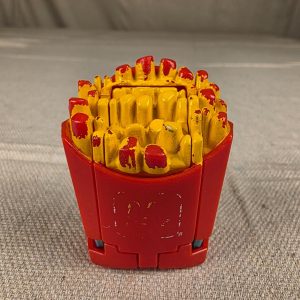 Vintage 1987 McDonalds Changeables French Fries Transformer Toy