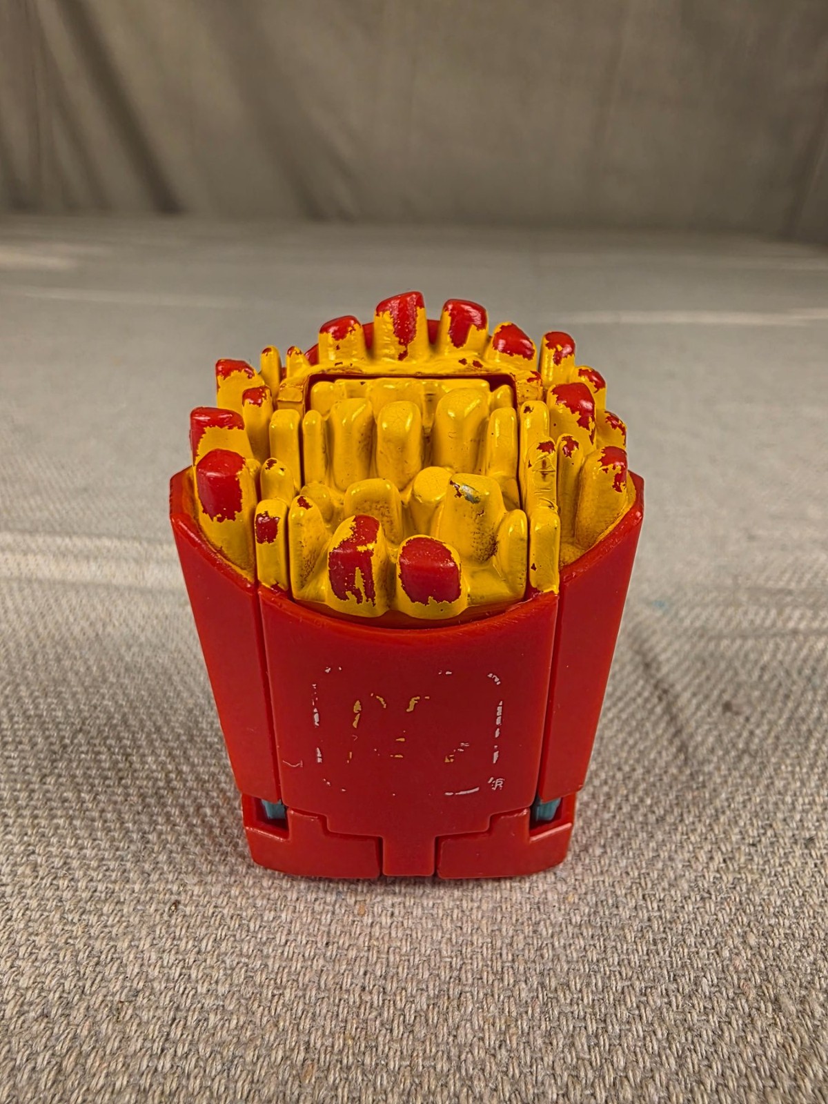 Vintage 1987 McDonalds Changeables French Fries Transformer Toy