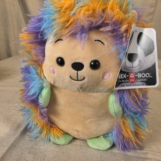 Peek-A-Boo Toys Multicolor Plush Hedgehog Stuffed Animal Toy