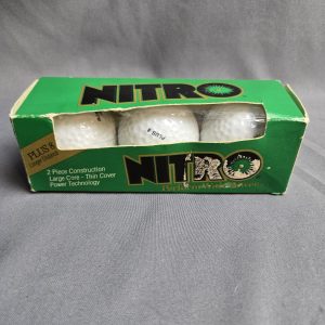NITRO Golf Balls Plus 8 Longer Distance (Sleeve Of 3) From Remax Tourny