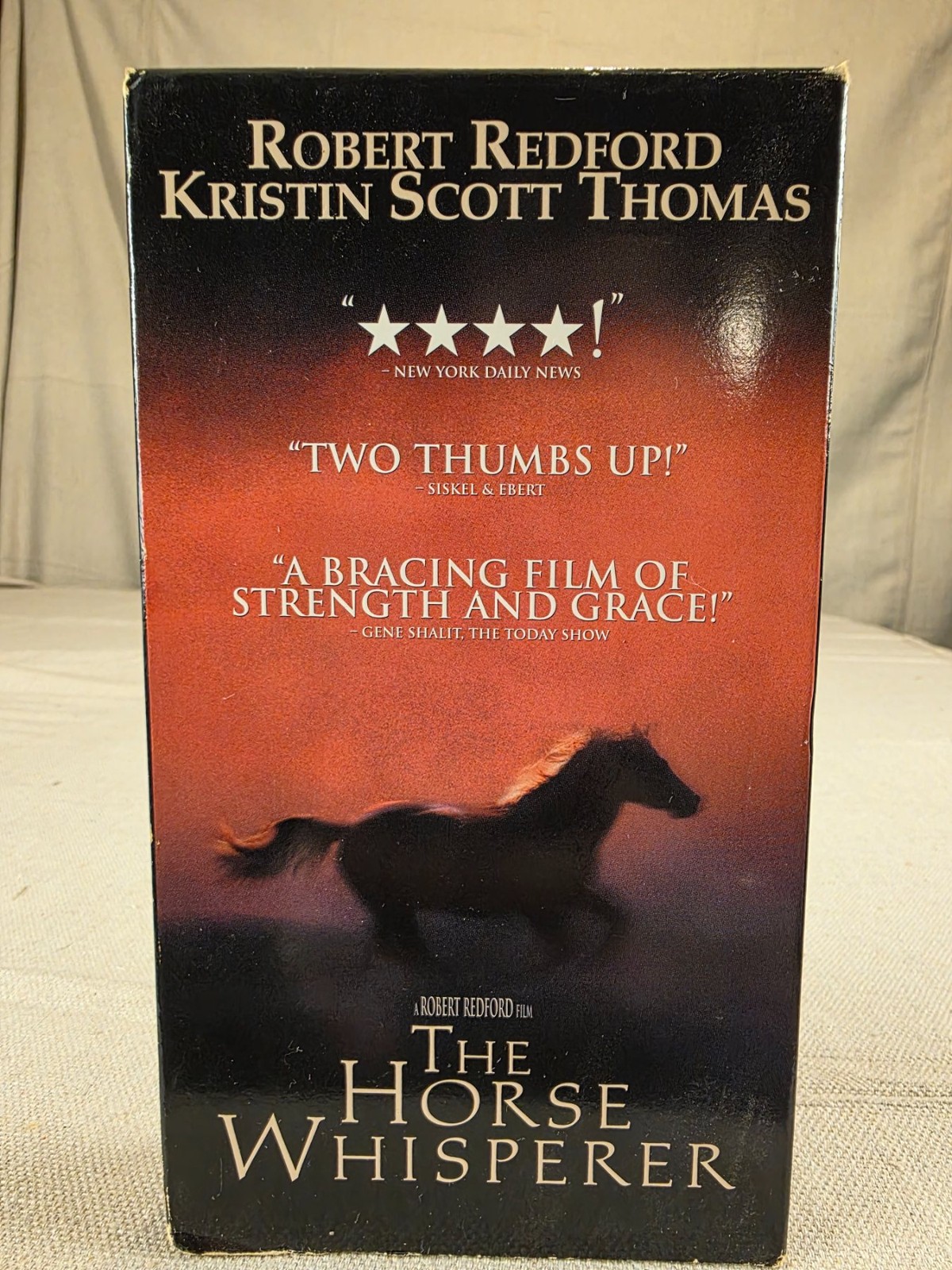 The Horse Whisperer VHS 1998 Robert Redford Kristin Scott Thomas