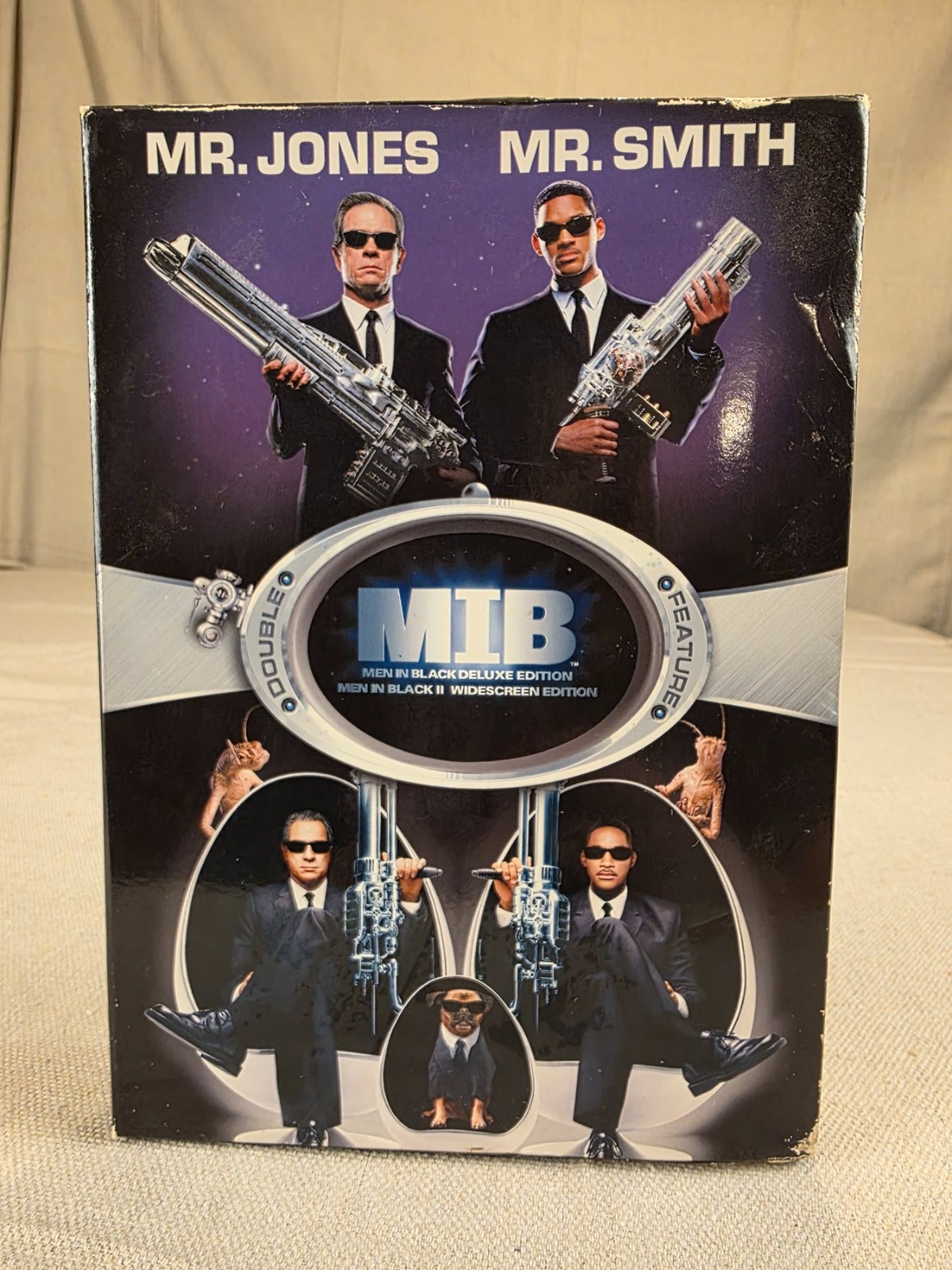 Men in Black Deluxe Edition & Men in Black II Widescreen DVD Movies