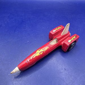 Vintage Hot Wheels Red Jet Rocket Car 1979 Diecast Toy Used