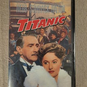 Titanic 1953 Studio Classic VHS Barbara Stanwyck Clifton Webb Vintage