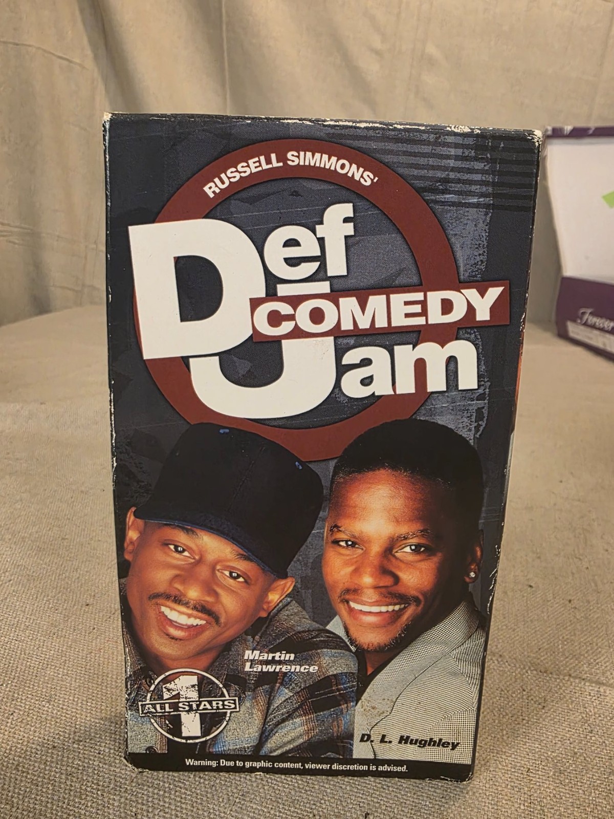 Russell Simmons Def Comedy Jam All Stars VHS Tape Martin Lawrence D.L. Hughley