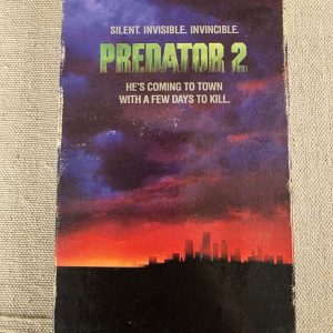 Predator 2 VHS 1990 Danny Glover Gary Busey Sci-Fi Action Horror