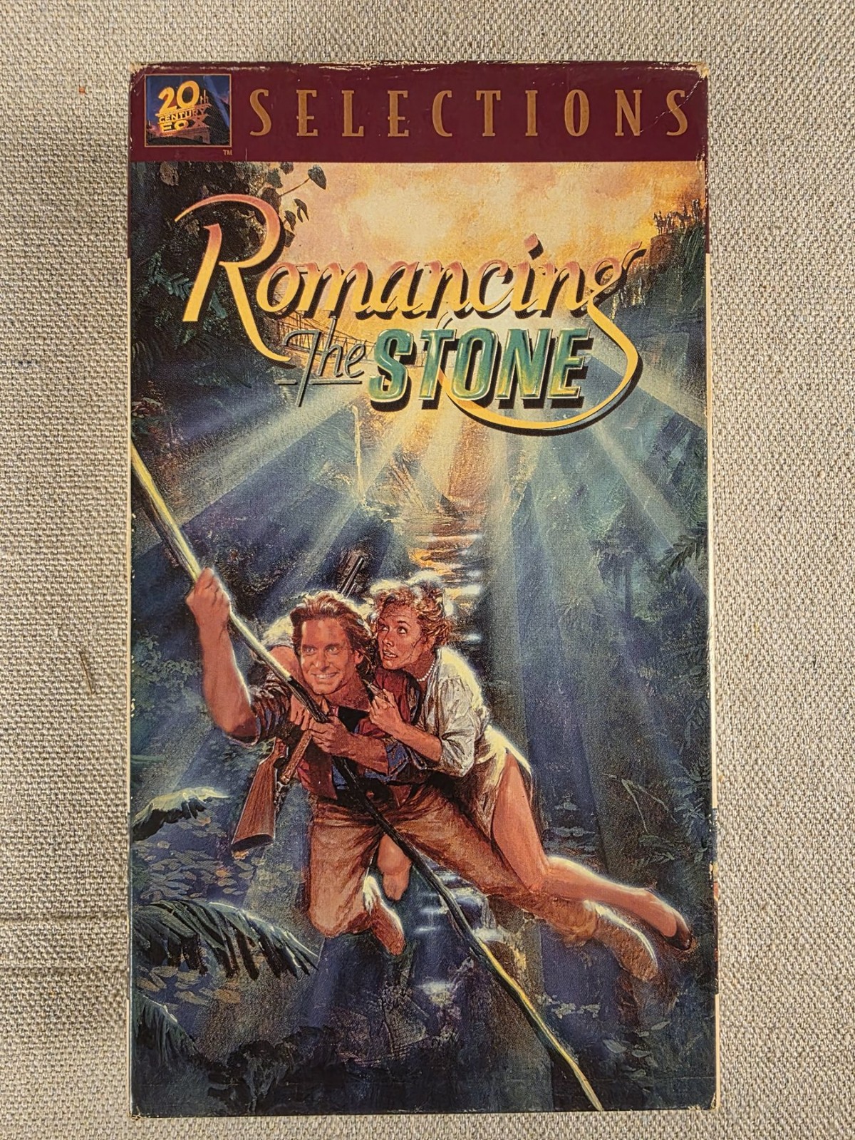 Romancing the Stone VHS Movie 1984 Vintage 20th Century Fox Selections