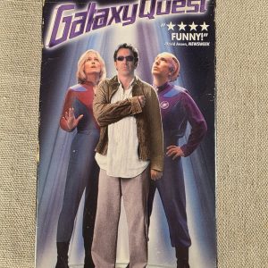 Galaxy Quest VHS 1999 Tim Allen Sigourney Weaver Alan Rickman Vintage