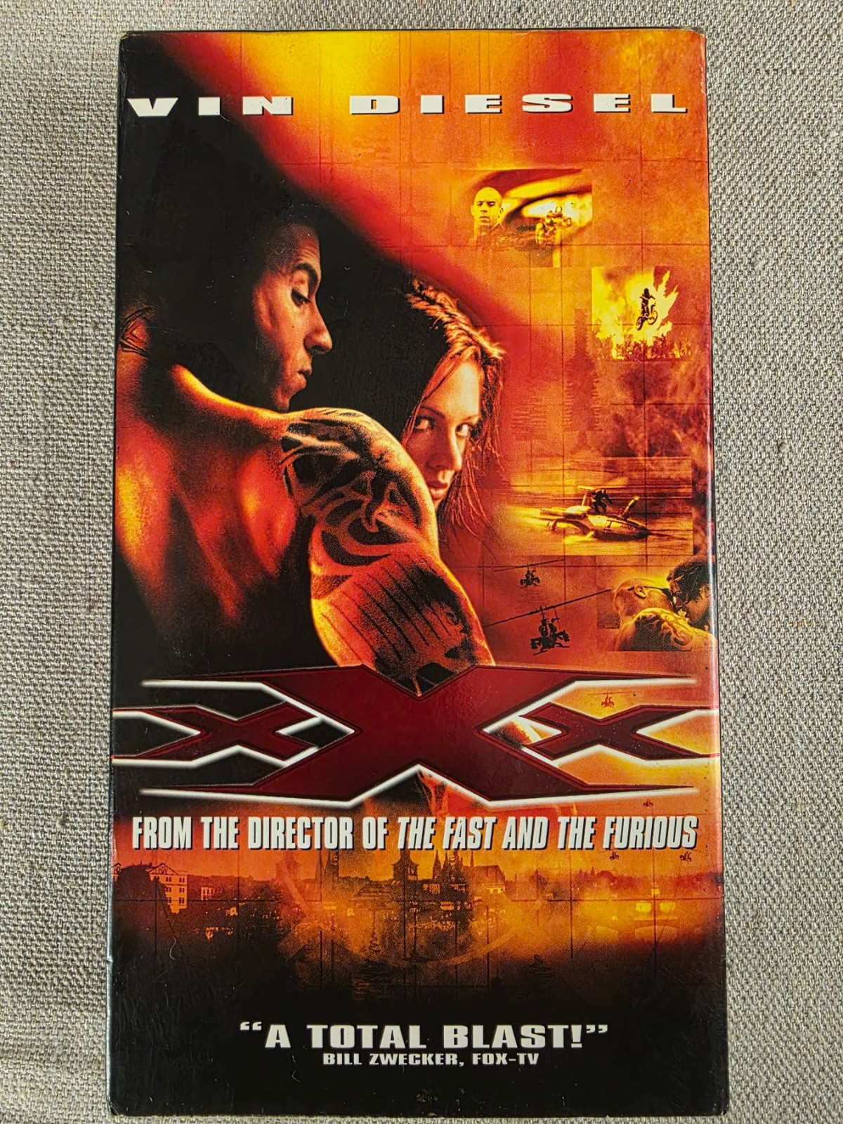 XXX VHS 2002 Vin Diesel Action Thriller Movie