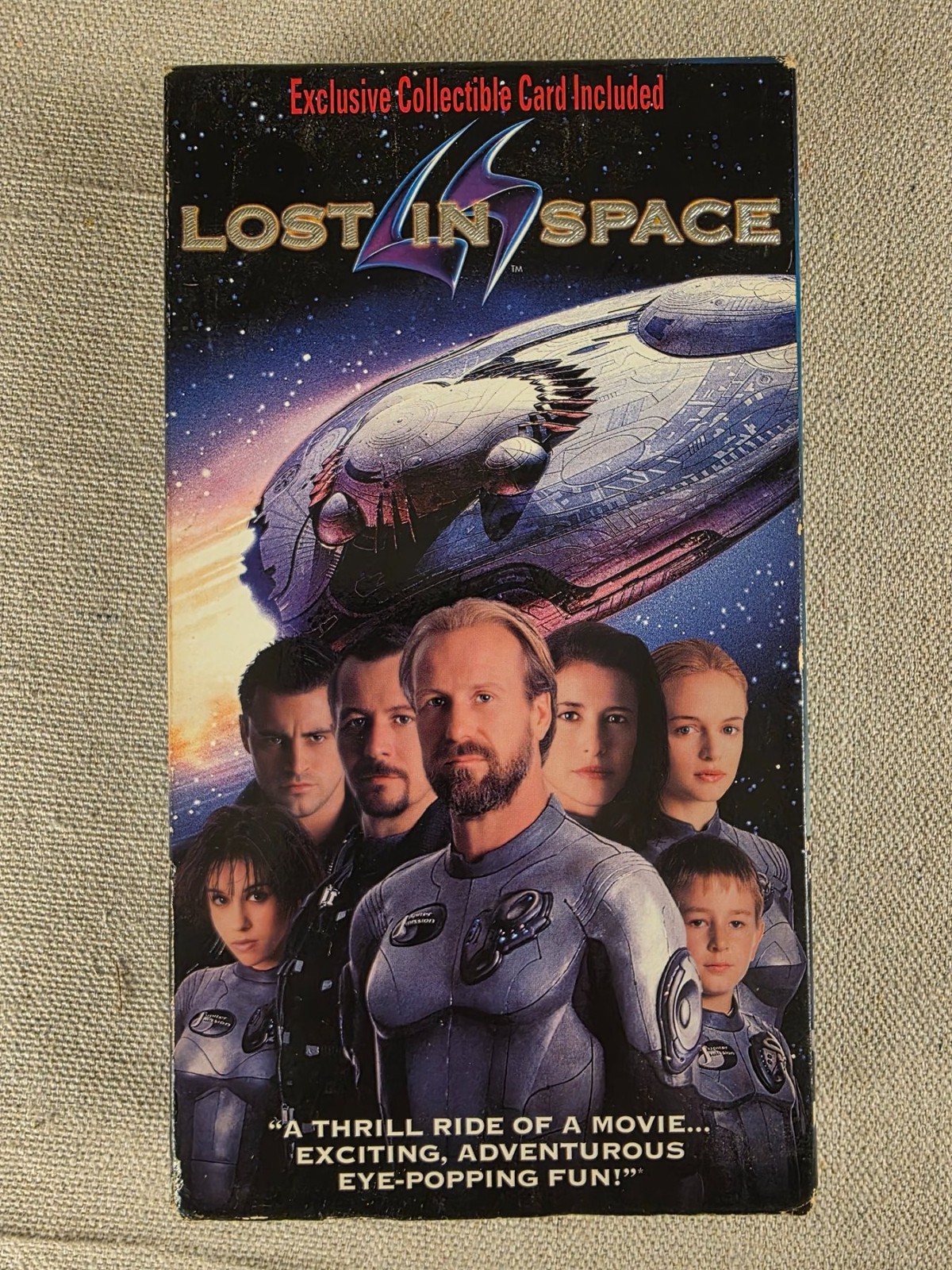 Lost In Space 1998 VHS Movie Gary Oldman William Hurt Sci-Fi Adventure