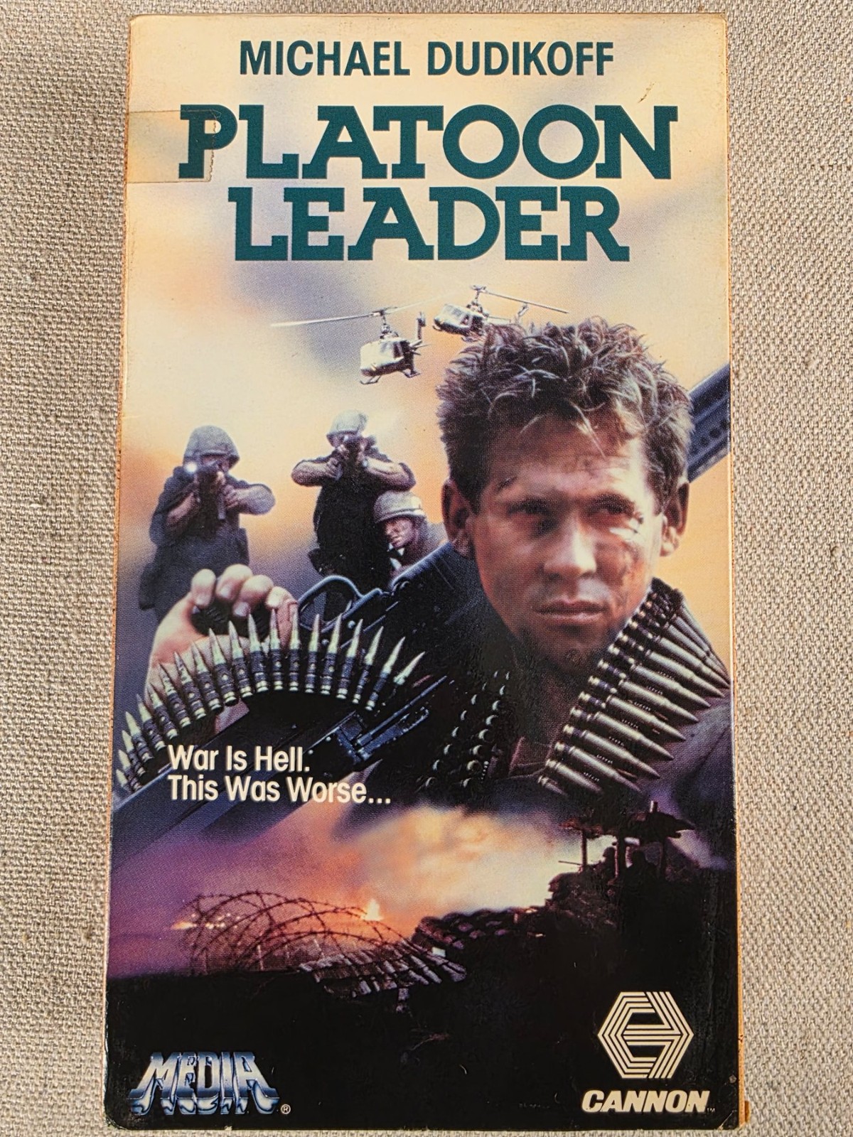 Platoon Leader VHS 1988 Michael Dudikoff Vietnam War Movie