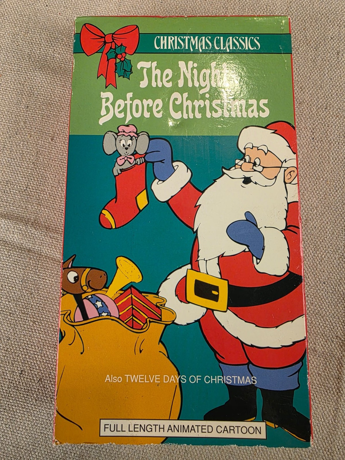 Christmas Classics The Night Before Christmas VHS 1994 Animated Cartoon