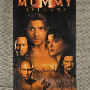 The Mummy Returns VHS 2001 Adventure Brendan Fraser Rachel Weisz