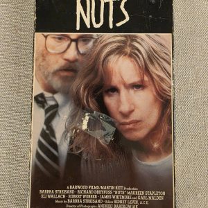 Nuts VHS 1988 Barbra Streisand Richard Dreyfuss Adult Drama
