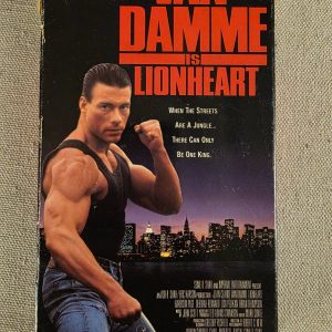 Van Damme is Lionheart 1990 VHS Action Movie MCA Universal