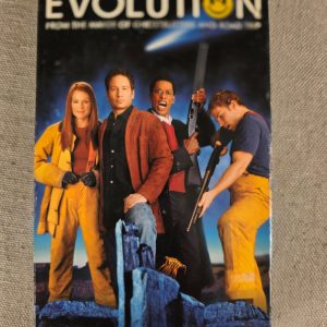 Evolution VHS Movie 2001 David Duchovny Julianne Moore Sci-Fi Comedy
