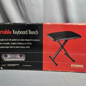 Keyboard Bench X-Style Piano Bench Casio ARBENCH