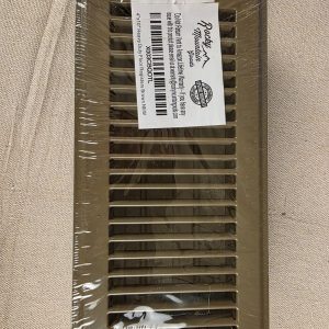 4 x 10 Inch Heavy Duty Brown Floor Register Vent Cover