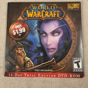 World of Warcraft 14-Day Trial Edition DVD-ROM PC Mac Blizzard Entertainment