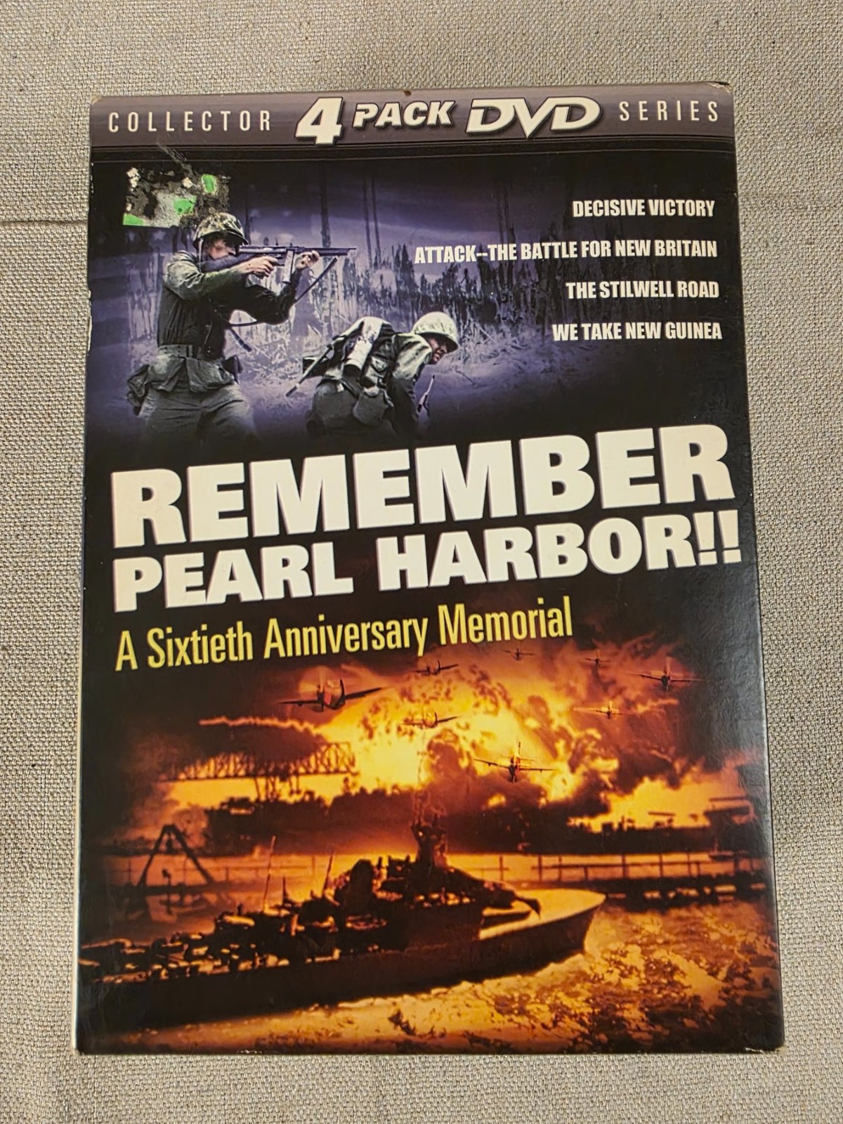 Remember Pearl Harbor!! A Sixtieth Anniversary Memorial 4 Pack DVD