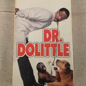Dr. Dolittle VHS Tape Eddie Murphy 1998 Family Comedy Movie
