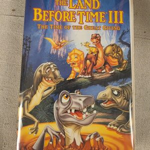 The Land Before Time III The Time of the Great Giving VHS 1995 Clamshell