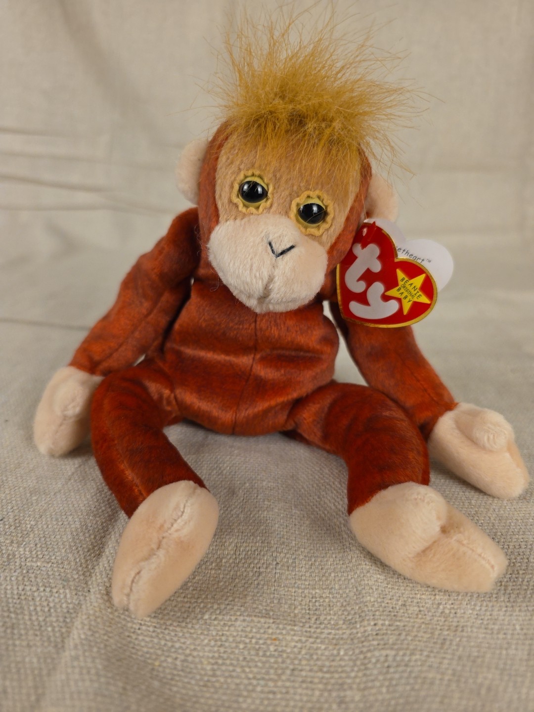 TY Beanie Baby - SCHWEETHEART the Orangutan (8.5 inch)