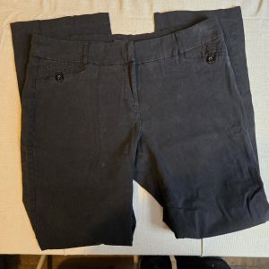 Flirtatious Women’s Size 17 Black Dress Pants Stretch Career Slacks Straight Leg