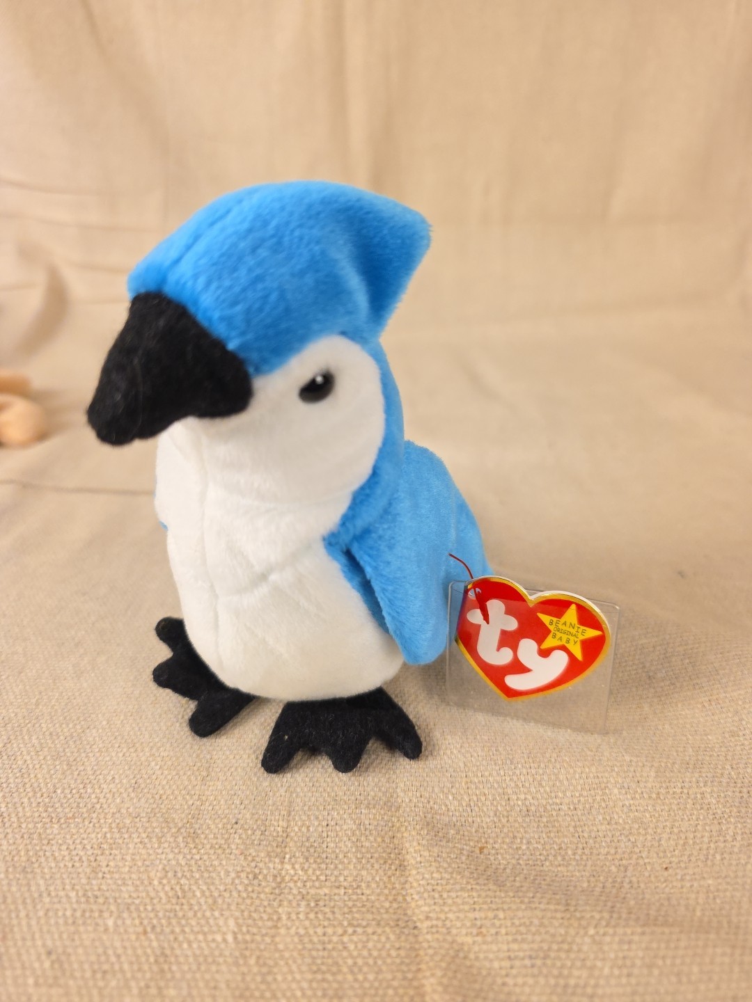 BEANIE BABY 1997 ROCKET BLUE BIRD TY