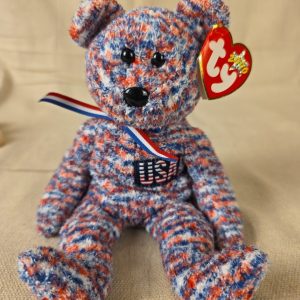 TY Beanie Baby - USA the Bear (USA Exclusive) (8.5 inch)