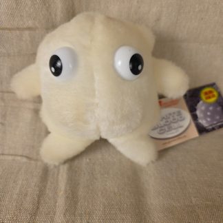Giant Microbes 5" White Blood Cell Leukocyte Plush Stuffed Synco Bio Partners