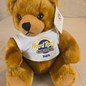 2005 Hard Rock Hotel Herrington Teddy Bear Stuffed Animal Tampa