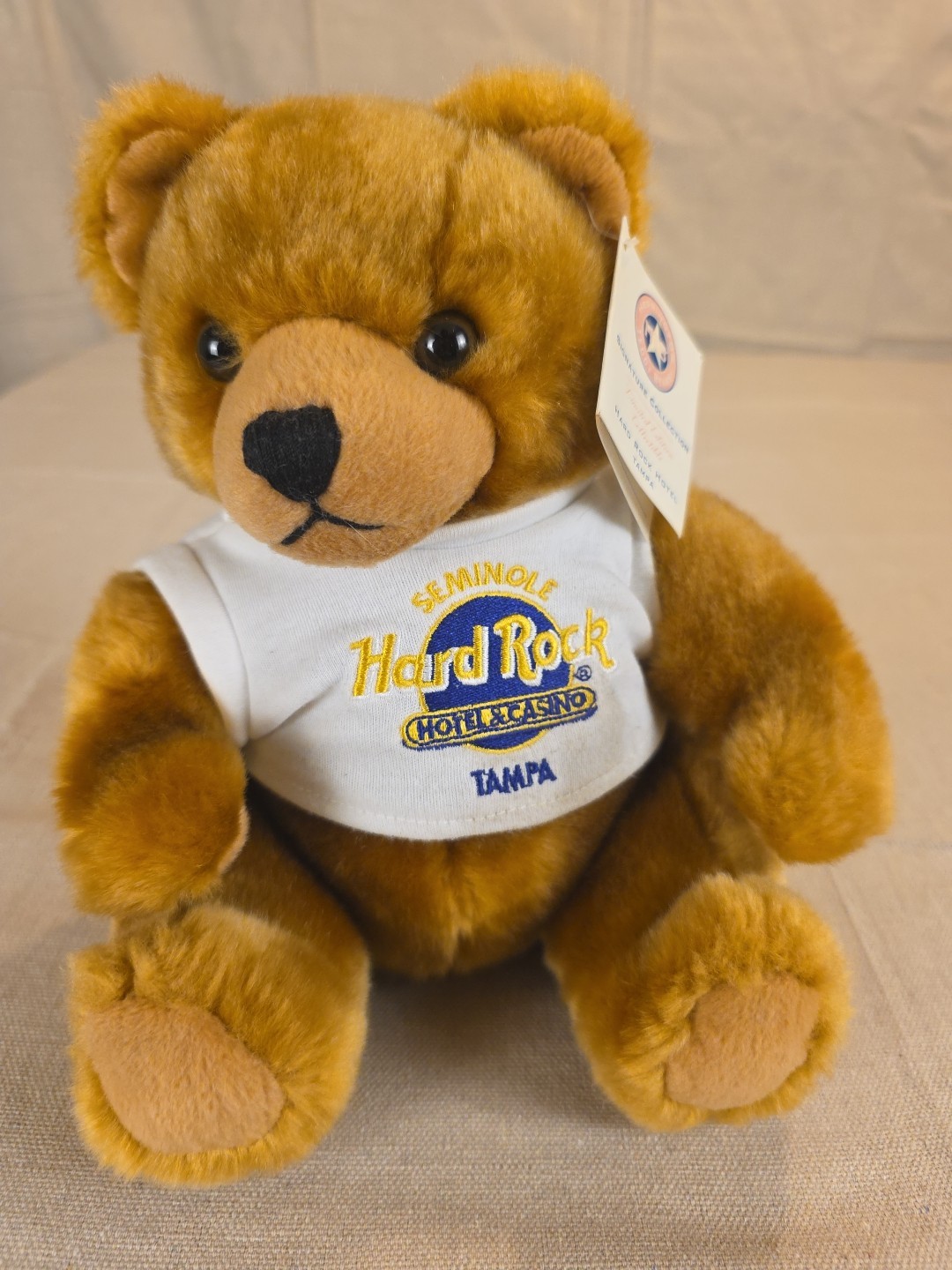 2005 Hard Rock Hotel Herrington Teddy Bear Stuffed Animal Tampa