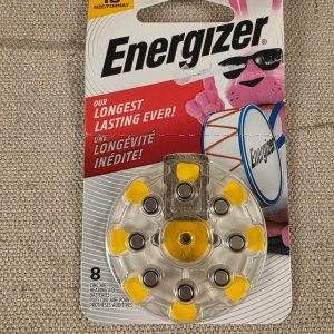 Energizer Size 10 Zinc Air Hearing Aid Batteries 8 Pack AZ10DP-8