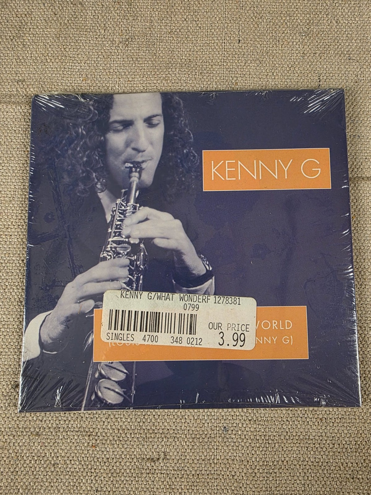 Kenny G What a Wonderful World CD Single 1999 Jazz Smooth Jazz