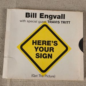 Bill Engvall Here's Your Sign CD Single w/ Travis Tritt Comedy Country