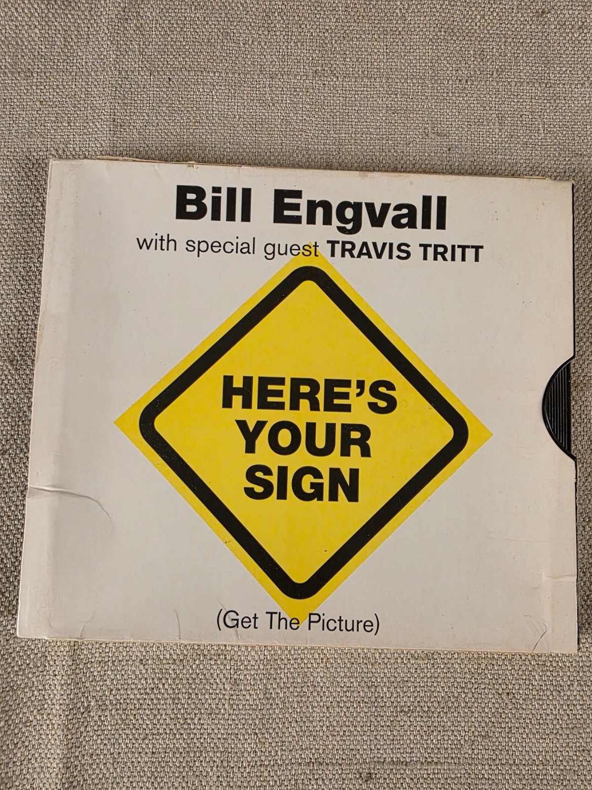 Bill Engvall Here's Your Sign CD Single w/ Travis Tritt Comedy Country