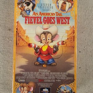 An American Tail Fievel Goes West 1991 VHS Steven Spielberg