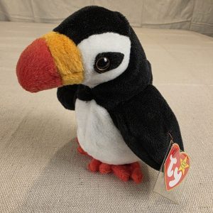 Ty Beanie Babies Collection Puffer Puffin Plush Toy