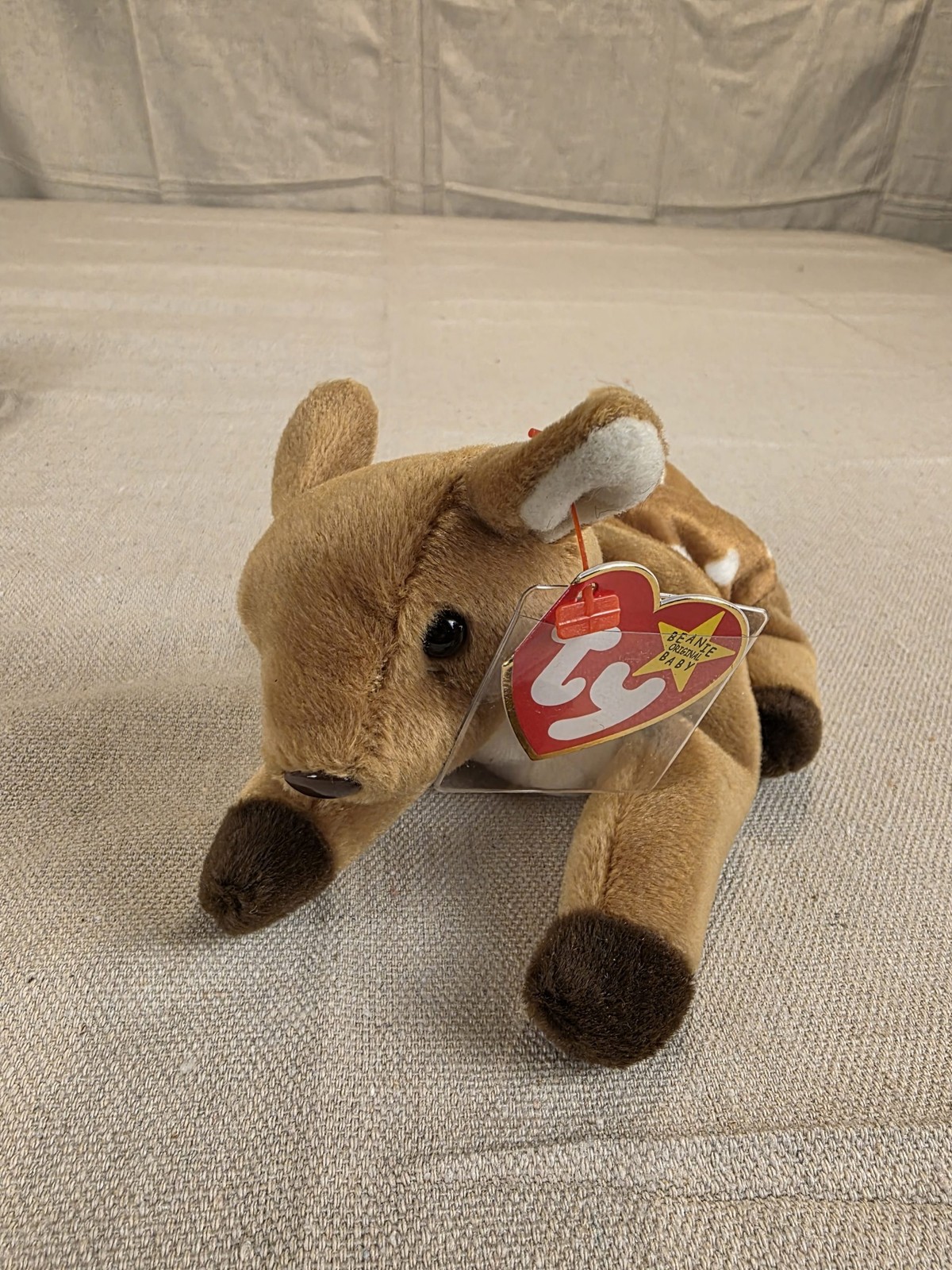 Ty Beanie Babies Original Baby Deer Plush