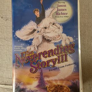 The Neverending Story III Escape From Fantasia VHS Movie 1997
