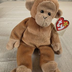 Ty Beanie Babies Collection Bongo Monkey Plush Toy