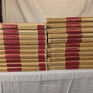 Vintage Complete Handyman Do-It-Yourself Encyclopedia 21 Volumes Set 1975
