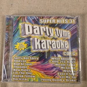 Party Tyme Karaoke Super Hits 31 CD+G Karaoke Album