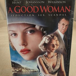 A Good Woman DVD Movie Helen Hunt Scarlett Johansson Tom Wilkinson