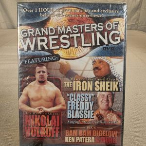 Grand Masters of Wrestling DVD Featuring Iron Sheik, Nikolai Volkoff & More