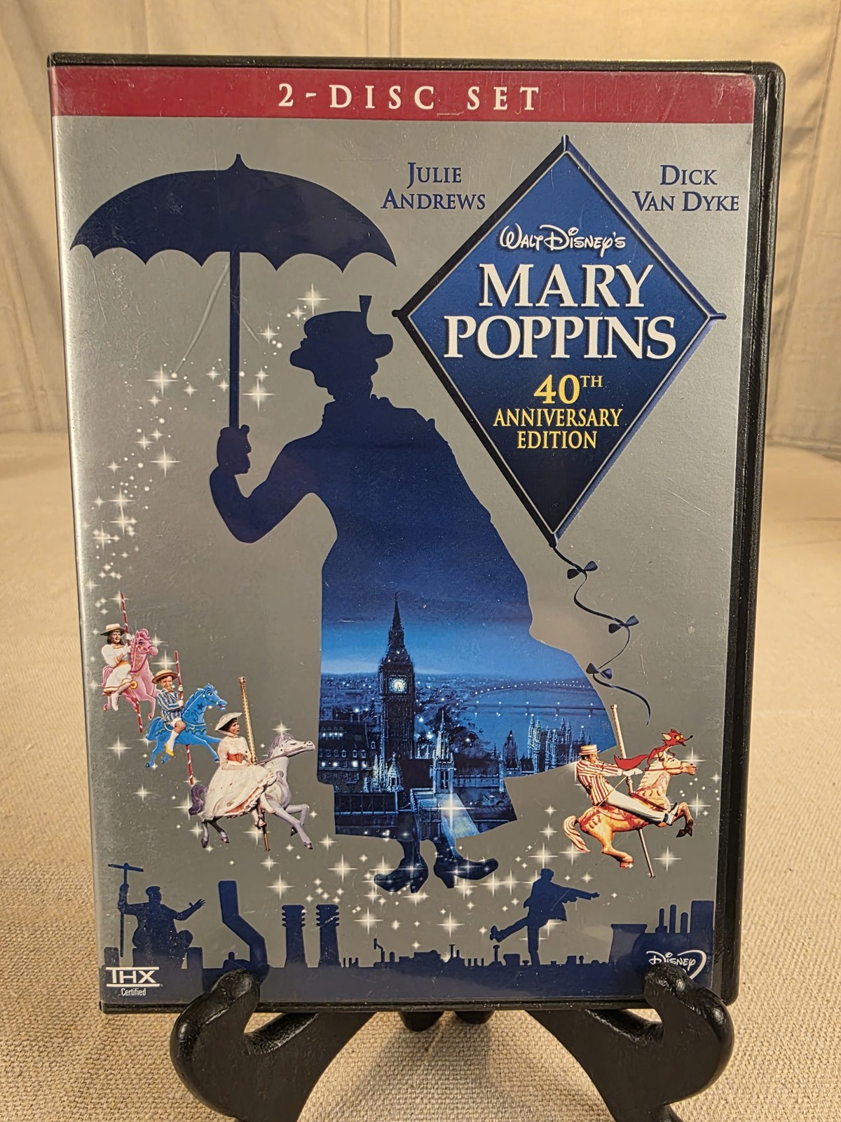 Walt Disney Mary Poppins 40th Anniversary Edition 2-Disc DVD Set USED