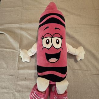 Crayola Experience Wild Strawberry Plush Toy 20" Used