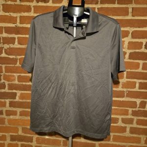 Croft & Barrow Men’s Polo Shirt Medium Gray Short Sleeve Casual